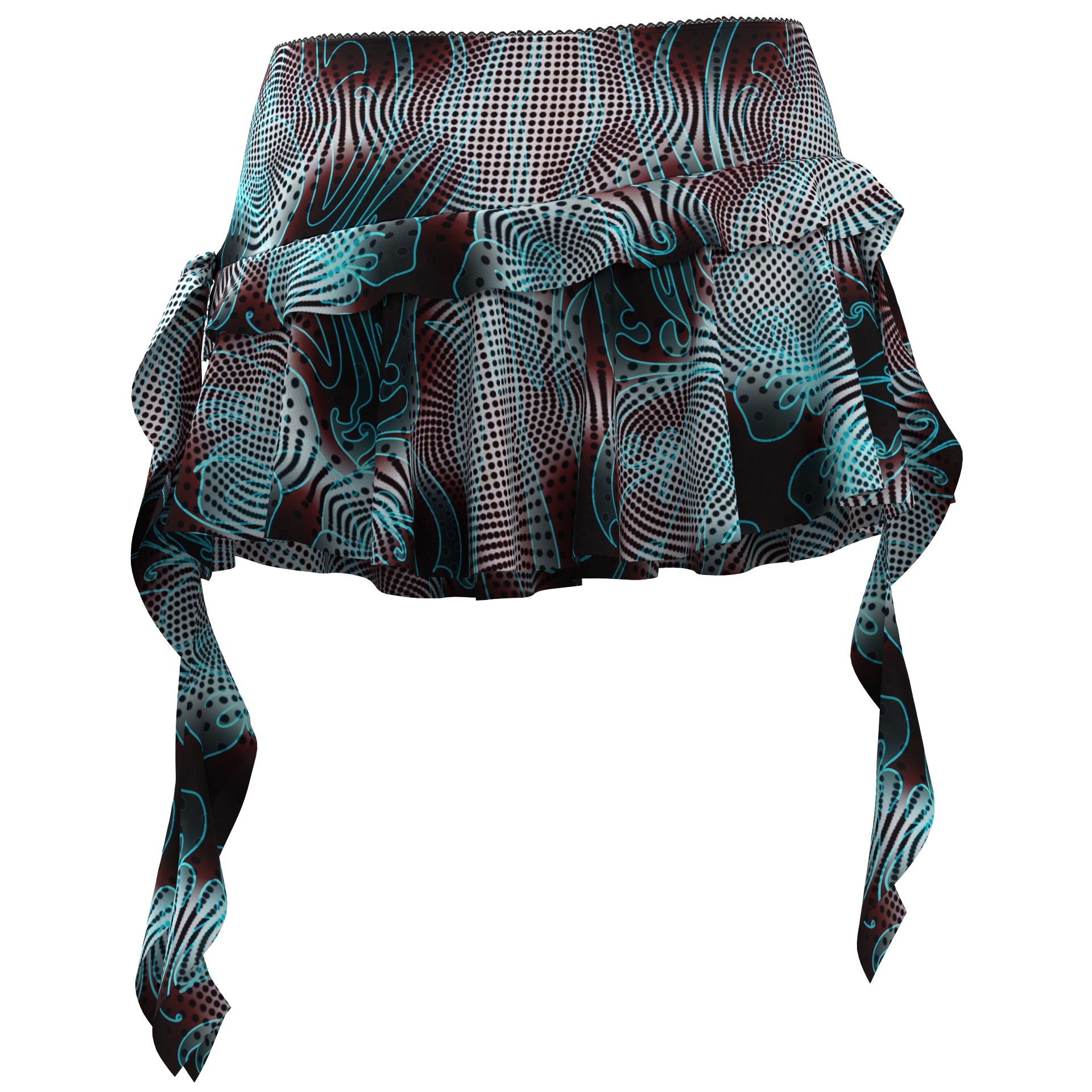 Astrotropical Mini Skirt