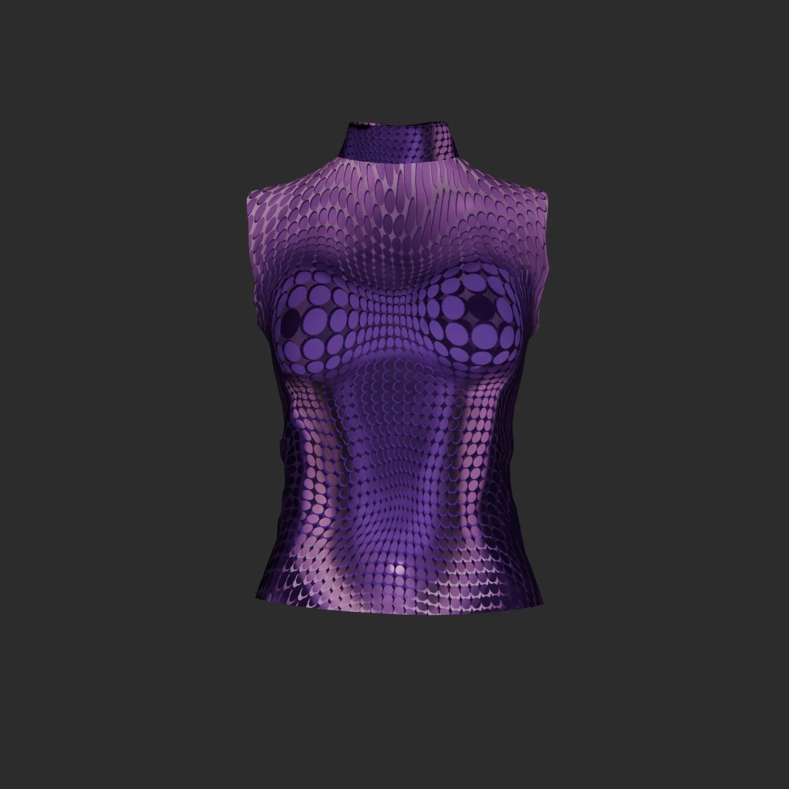 Cuerpa Top Sin Mangas - Cosmic Factory