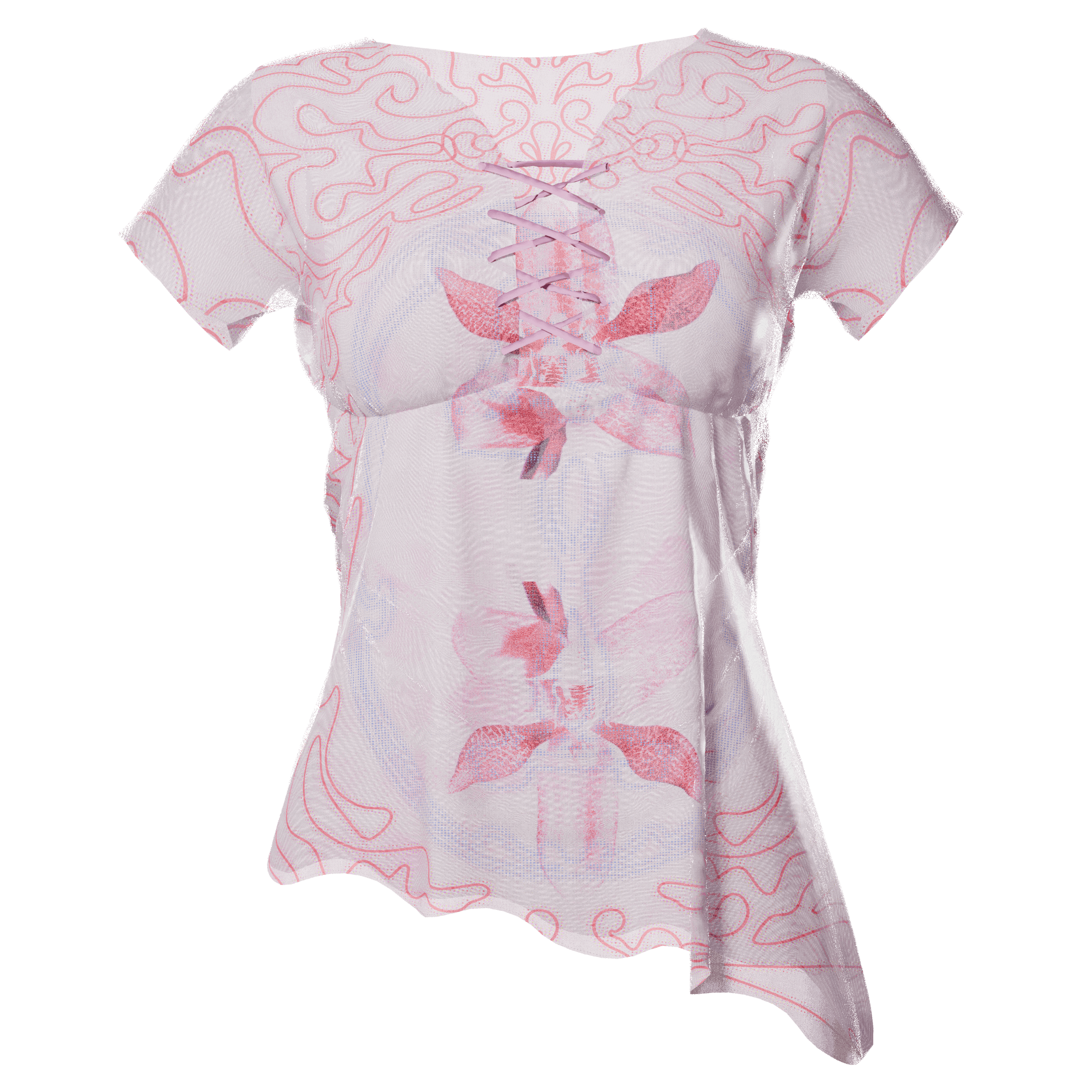 Blusa Orquidea - Cosmic Factory