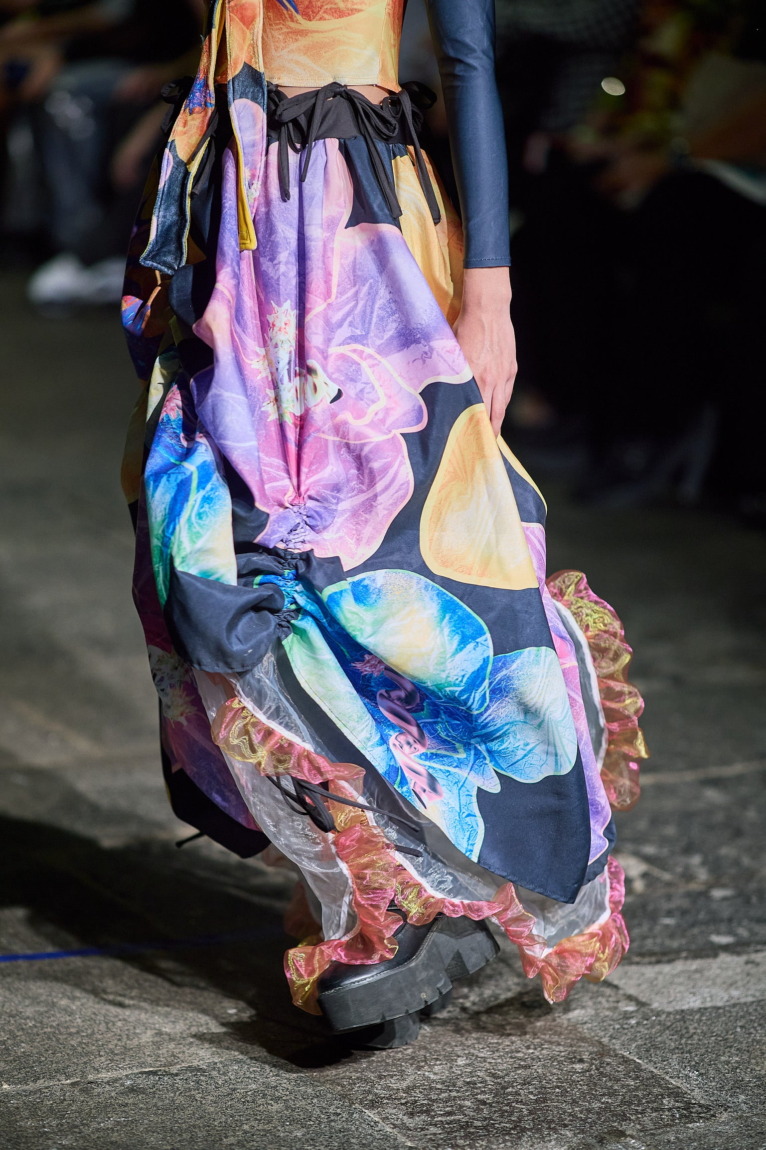 Falda Plantasia Metálica