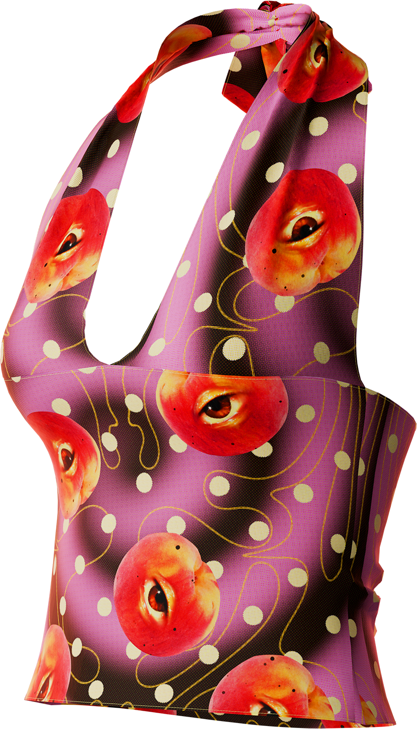 Halter Top Peachy Eyes