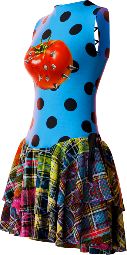Punk Tomato Dress