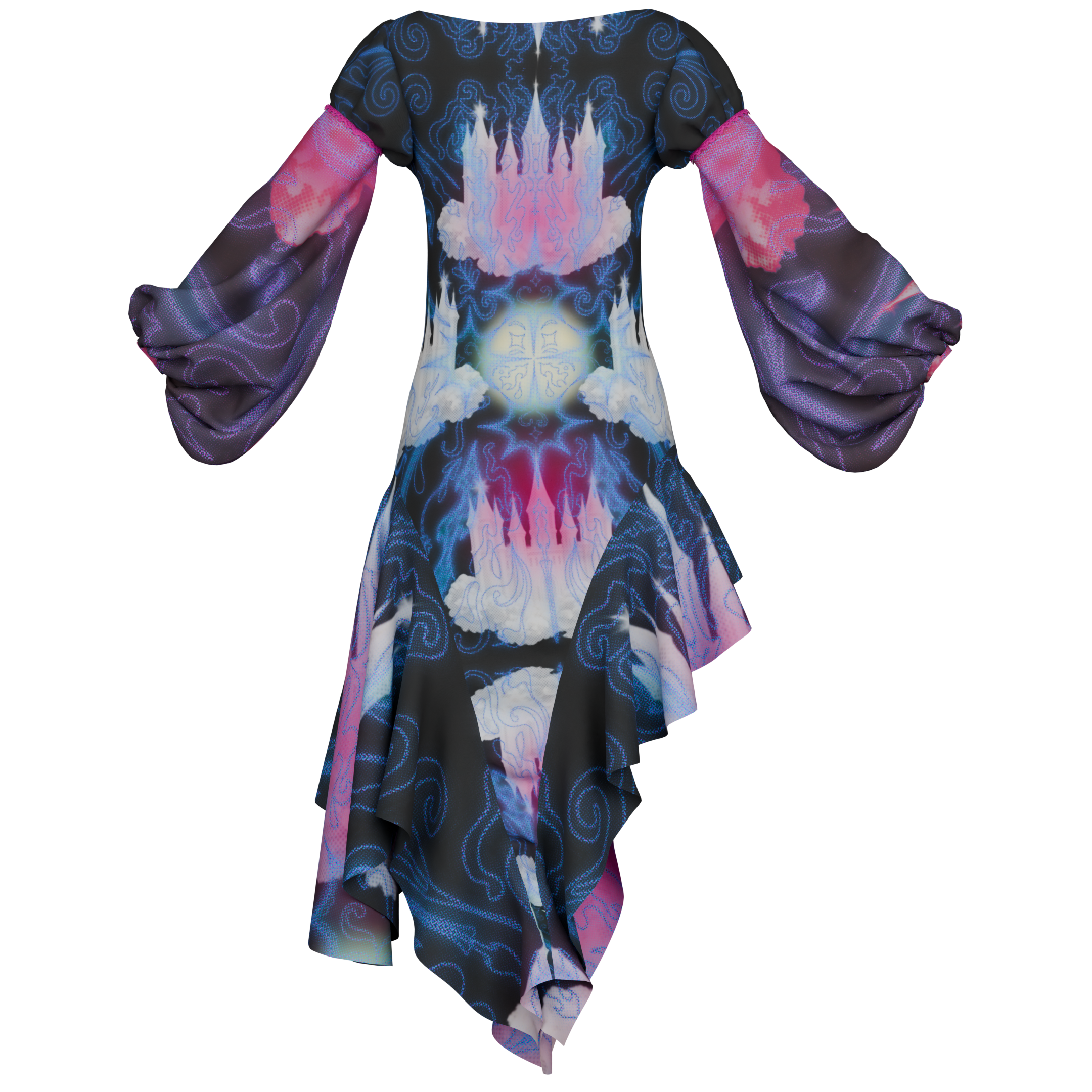 The Cosmos Castle Dress