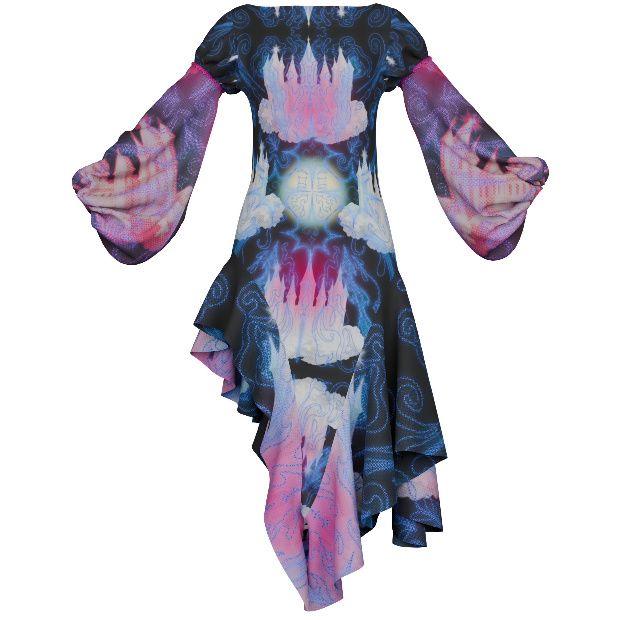 The Cosmos Castle Dress
