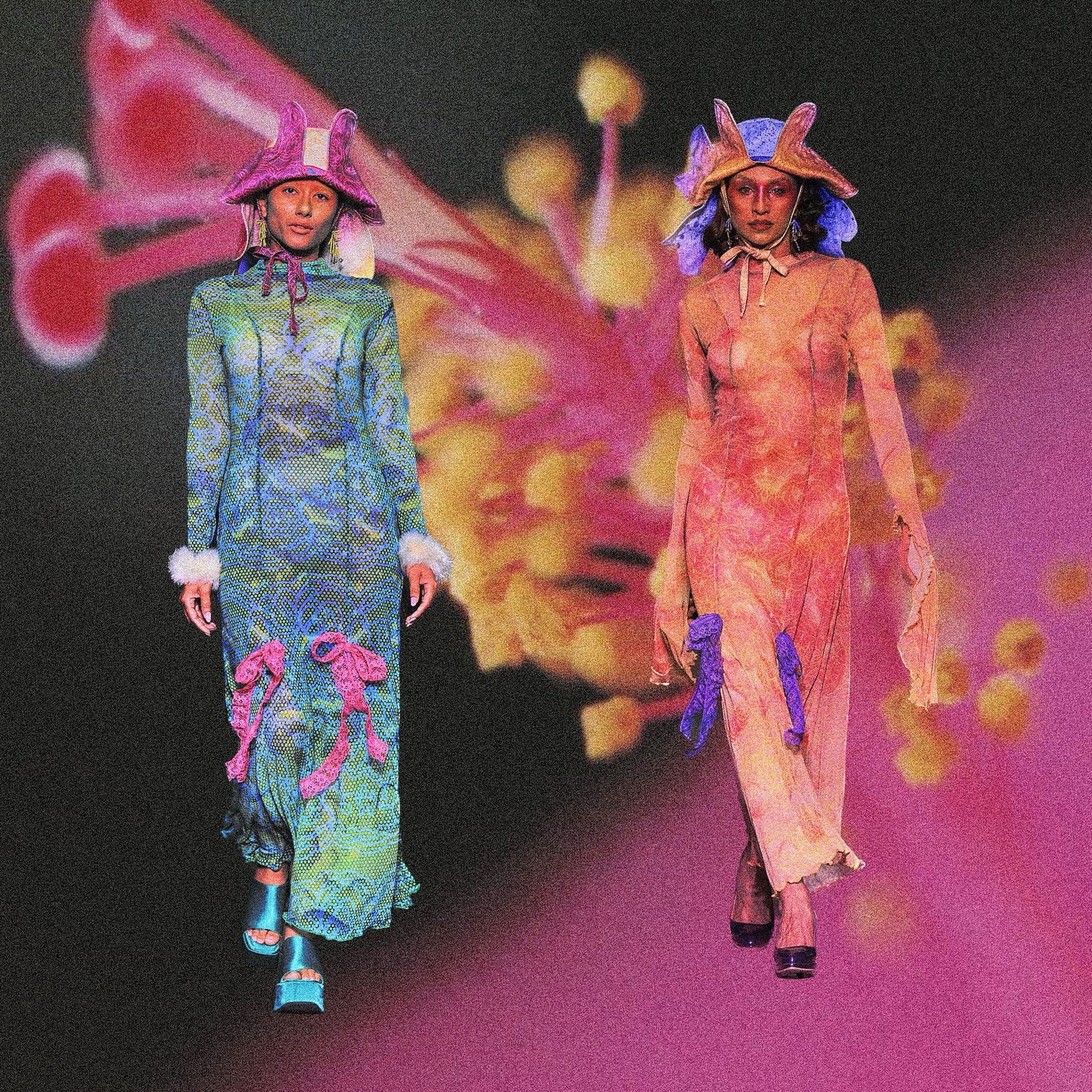 Vestido Petalos Mojados - Cosmic Factory