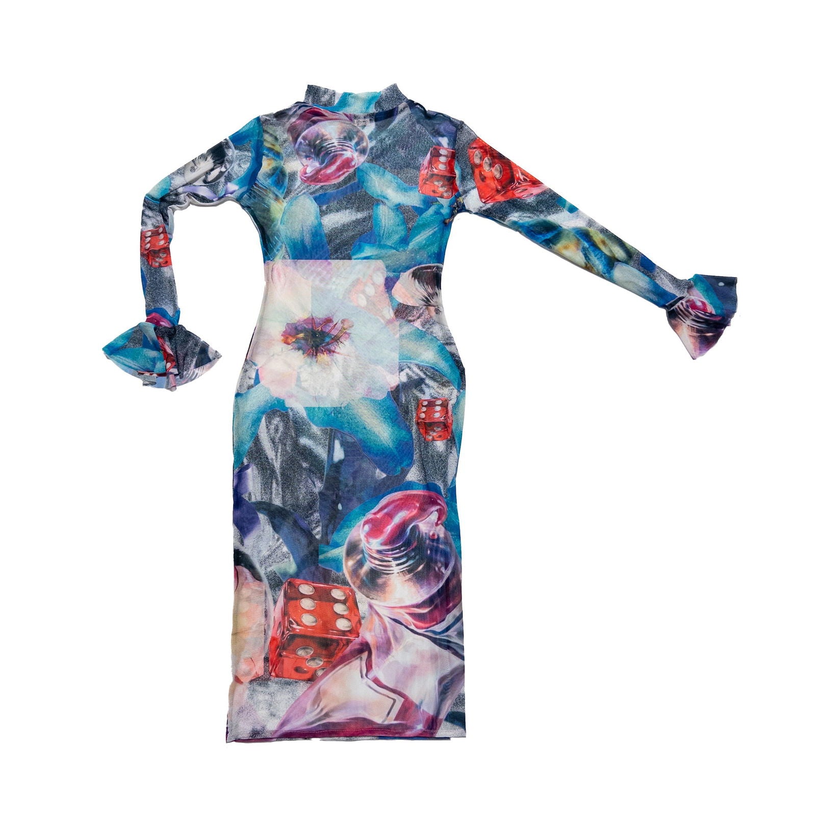 Vestido Un Collage - Cosmic Factory