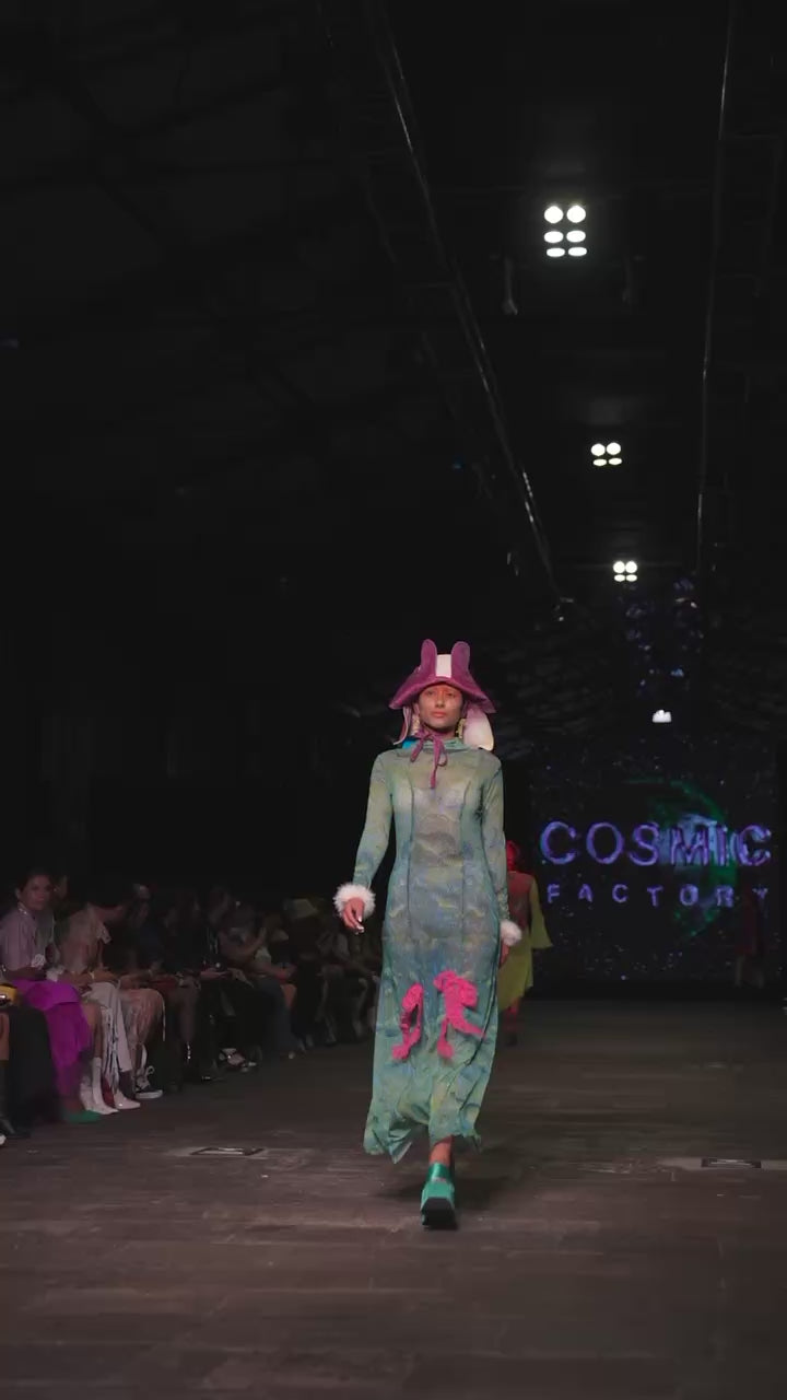 Vestido Petalos Mojados