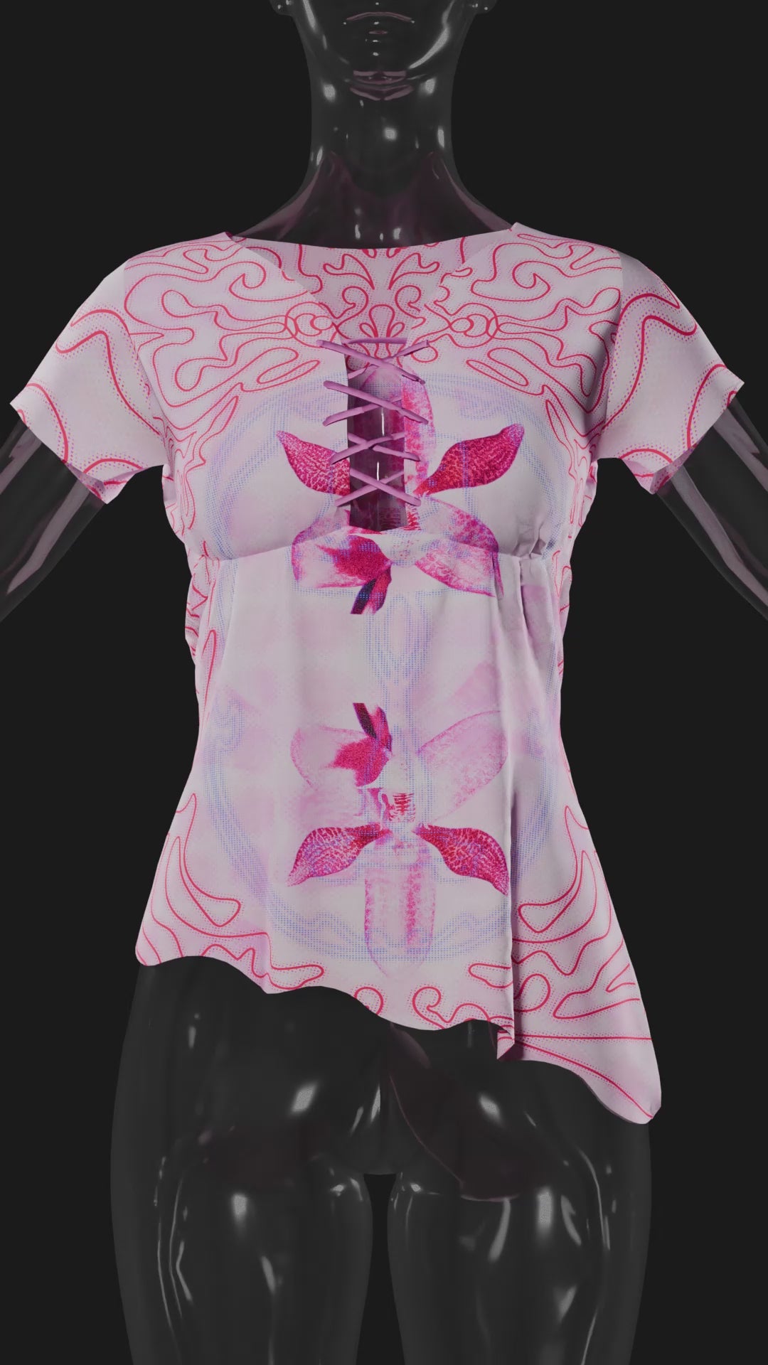Blusa Orquidea